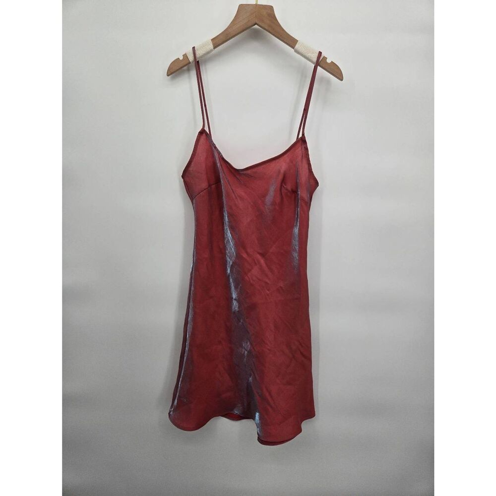 Vrg Grl 90s Color Shift Dress Size 8 Spaghetti Strap